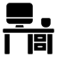 workspace, office, workplace, computer, desk, monitor, work, station, furniture, and, household, table 