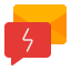 instant, messaging, mail, speech, bubble, message, communication, express, fast, chat 
