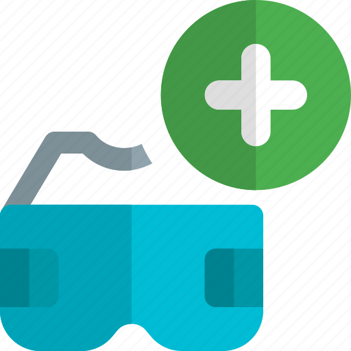 Virtual, reality, add, technology icon - Download on Iconfinder