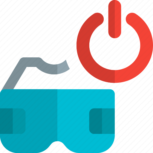 Virtual, reality, power, switch, technology icon - Download on Iconfinder