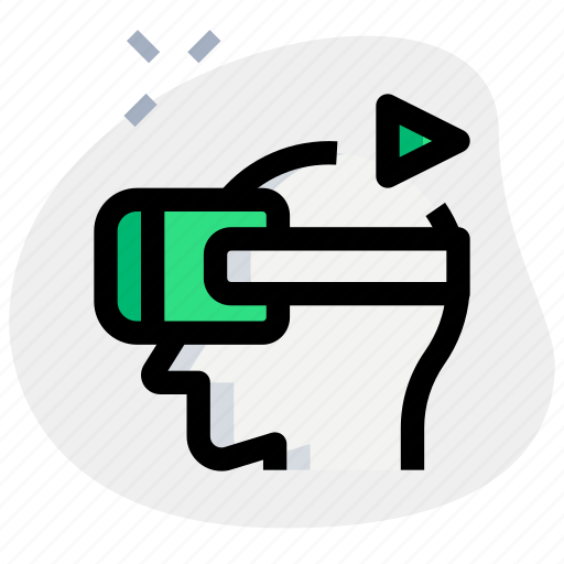 Wearing, virtual, play, technology icon - Download on Iconfinder