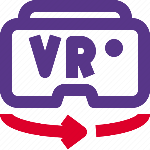Virtual, reality, rotation, technology icon - Download on Iconfinder