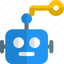 key, robot, technology