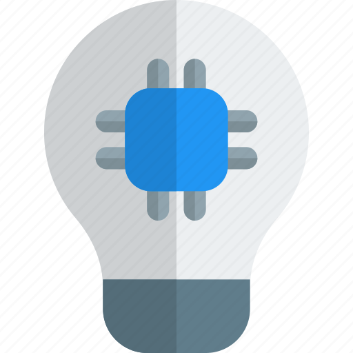 Lamp, processor, technology icon - Download on Iconfinder