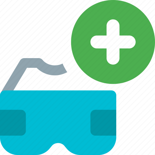 Virtual, reality, add, technology icon - Download on Iconfinder