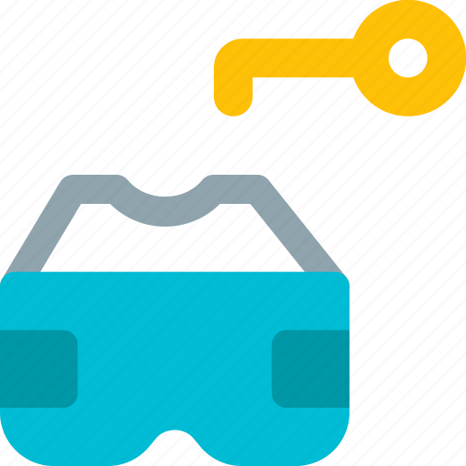 Virtual, reality, key, technology icon - Download on Iconfinder