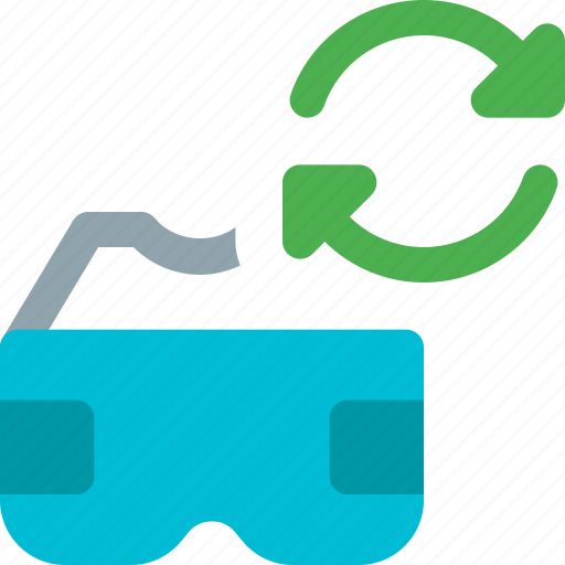 Virtual, reality, repeat, technology icon - Download on Iconfinder
