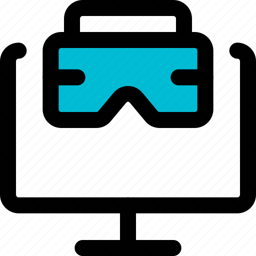 Computer, virtual, reality, technology icon - Download on Iconfinder