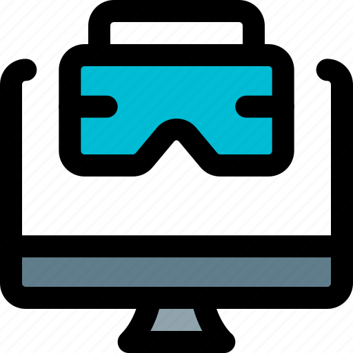 Dekstop, virtual, reality, technology icon - Download on Iconfinder