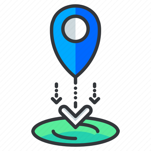 Drop, location, navigation icon - Download on Iconfinder
