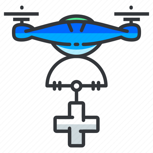 Delivery, drone, medical icon - Download on Iconfinder