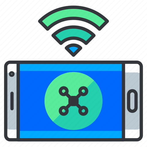 Connection, mobile, phone, wireless icon - Download on Iconfinder