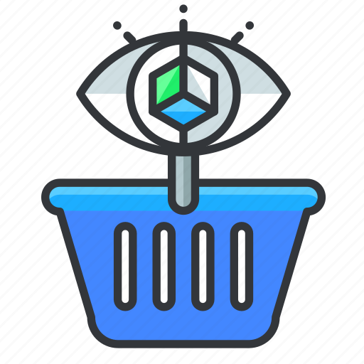 Basket, reality, shopping, virtual icon - Download on Iconfinder