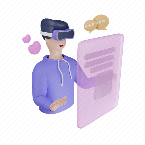 Vr, sosial, virtual reality, metaverse, tech icon - Download on Iconfinder
