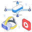 drone, panorama, reality, view, virtual, game 