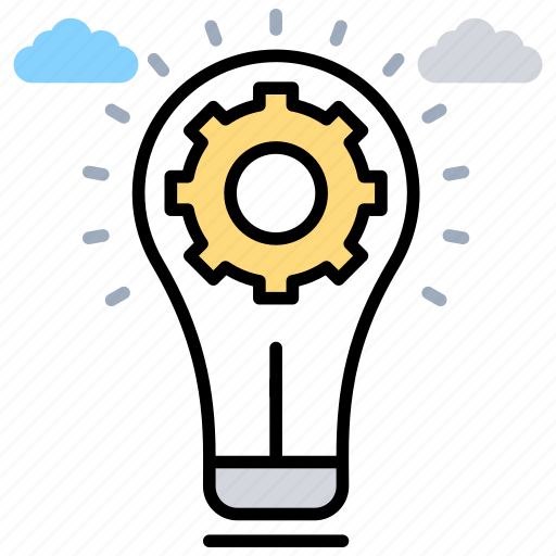 Creative idea, development, idea generation, innovating concept, innovation icon - Download on Iconfinder