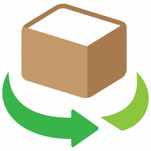 Box, object, package, rotation icon - Download on Iconfinder
