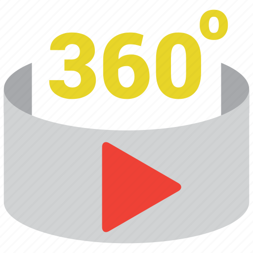 Video, vr, 360, film icon - Download on Iconfinder