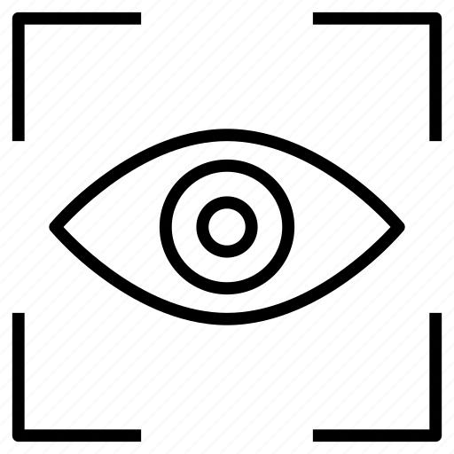 Eye, view, focus, vision icon - Download on Iconfinder