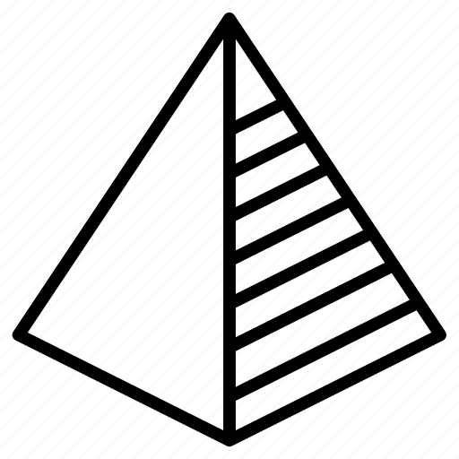 Pyramid, triangle, polygon icon - Download on Iconfinder