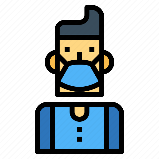 Corona, covid, face, healthcare, mask, medical, people icon - Download on Iconfinder