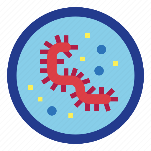 Bacteria, biology, ebola, virus icon - Download on Iconfinder