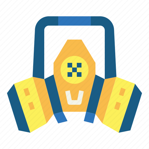 Gas, mask, respirator, reusable, security, toxic icon - Download on Iconfinder