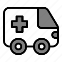 ambulance, vehicle, emergency, hospital, medical