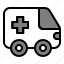 ambulance, vehicle, emergency, hospital, medical 