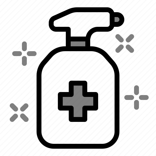Disinfectant, medical, hygiene, health icon - Download on Iconfinder