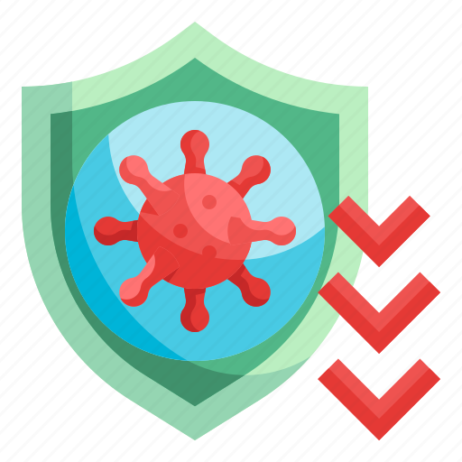 Protection, low, virus, shield, prevention icon - Download on Iconfinder