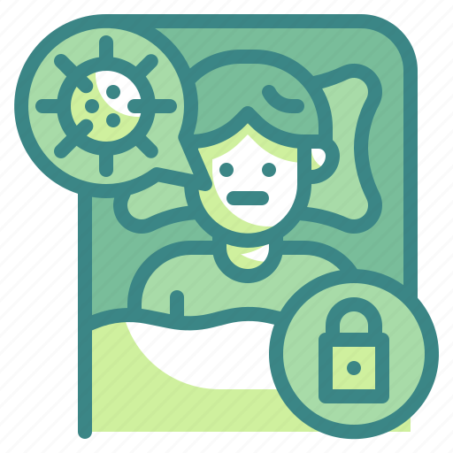 Bed, patients, sick, virus, treat icon - Download on Iconfinder