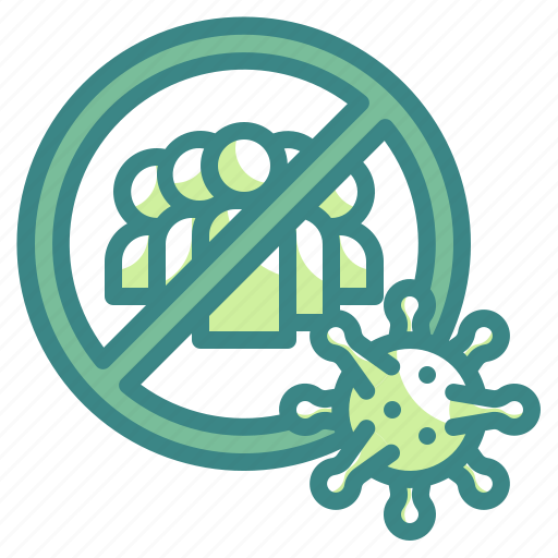 Group, crowd, prohibit, pandemic, disease icon - Download on Iconfinder