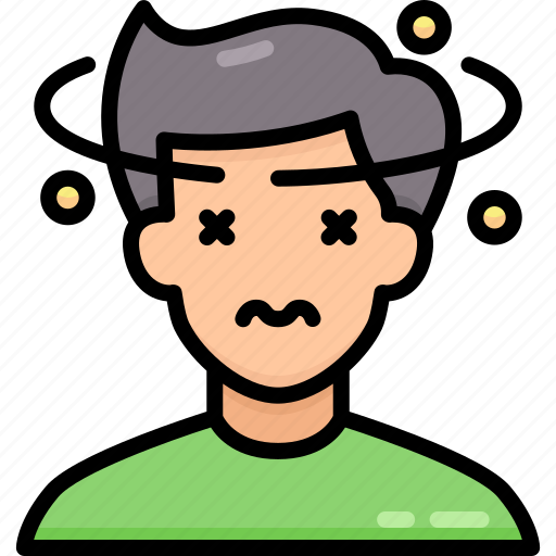 Dizziness, dizzy, emergency, health, healthcare, medical, sick icon - Download on Iconfinder