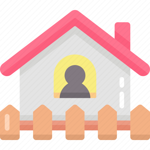 Building, home, house, property, quarantine, security, stay home icon - Download on Iconfinder