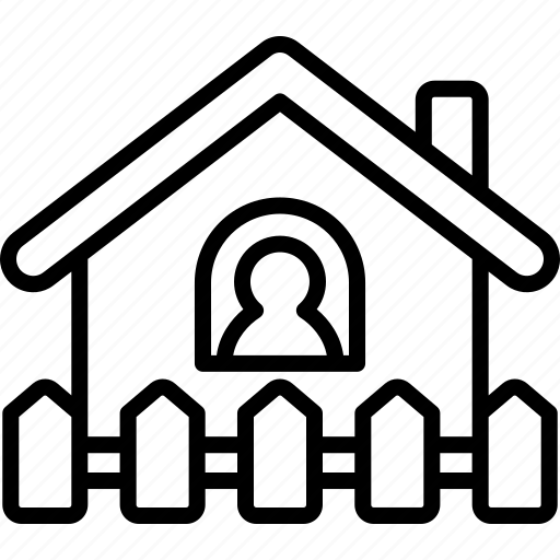 Building, estate, home, house, property, quarantine, stay home icon - Download on Iconfinder