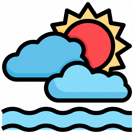 Climate, weather, forecast, rain, sun icon - Download on Iconfinder
