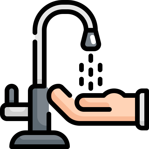 Clean, faucet, hand, hygiene, water icon - Free download