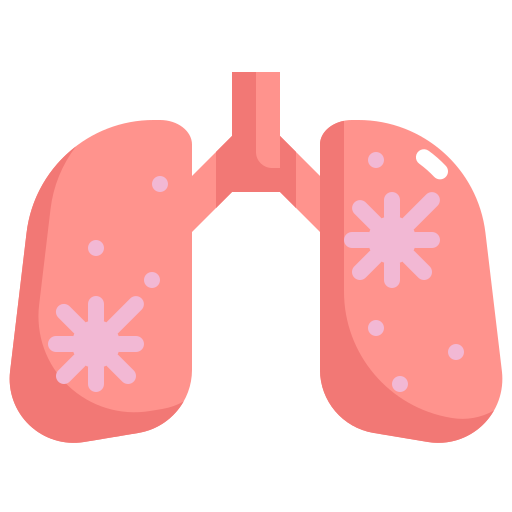 Bacteria, health, lung, lungs, transmission, virus icon - Free download