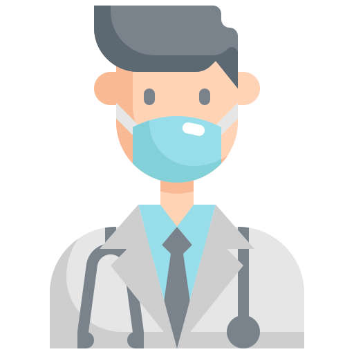 Avatar, doctor, man, mask, user icon - Free download