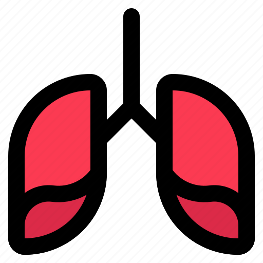 Breath, lung, organ, respiratory, transmission icon - Download on Iconfinder