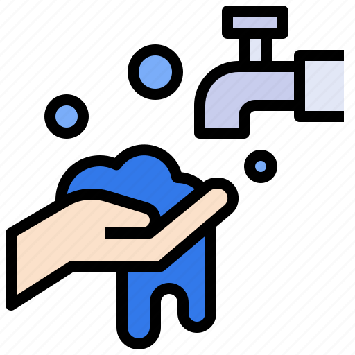 Gestures, hand, hands, hygiene, washing, wellness icon - Download on Iconfinder