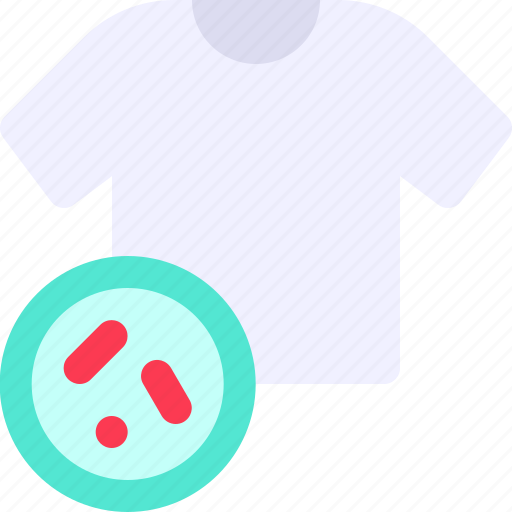 Bacteria, cloth, germ, shirt, transmission, virus icon - Download on Iconfinder