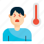 fever, medical, people, sick, temperature, thermometer, virus 
