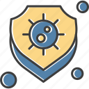 protection, shield, virus