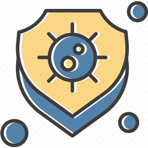 Protection, shield, virus icon - Download on Iconfinder