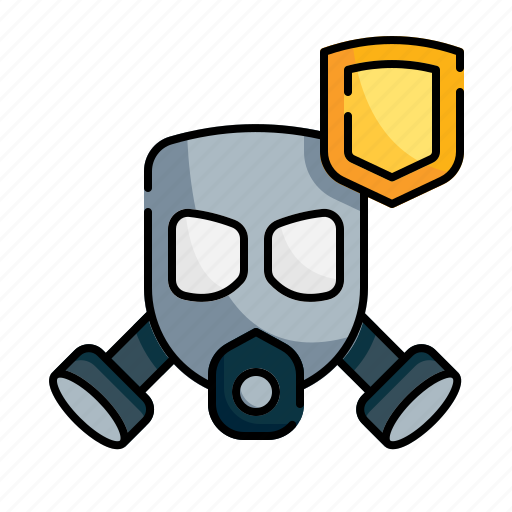 Gas mask, mask, protect, protection, safety, security, virus icon - Download on Iconfinder