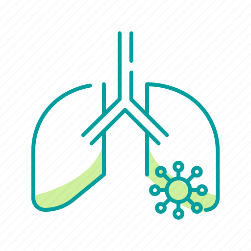 Disease, health, hospital, lungs, medical, pneumonia, virus icon - Download on Iconfinder