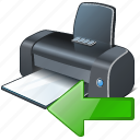 import, printer, previous, print