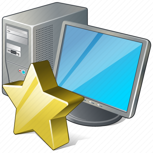 Computer, desktop, favorite, monitor, pc icon - Download on Iconfinder